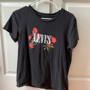 Black Flower Lewis Shirt